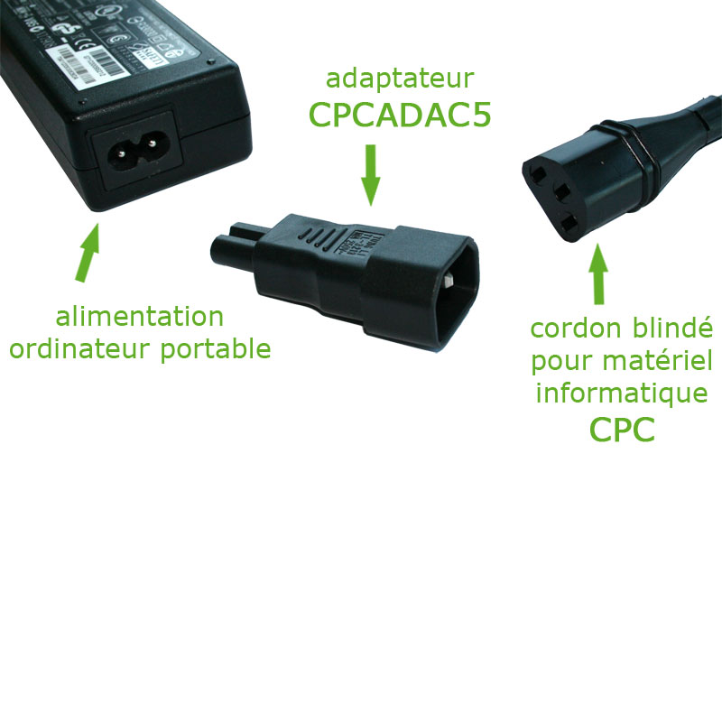 Câble d'alimentation C7 - Ordidocaz - Le matériel informatique à petit prix