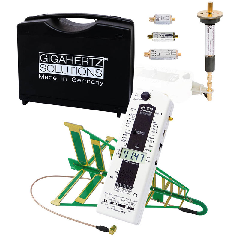 Kit mesure d'ondes semi-pro Gigahertz Solutions+CORNET® Geotellurique